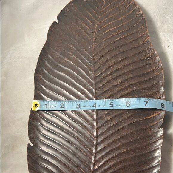 PartyLite Retired Island Escape Banana Leaf Tray - Picture 8 of 8